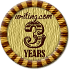 Merit Badge in Writing.Com  3rd Anniversary
[Click For More Info]

Congratulations on your  3rd  Writing.Com Account Anniversary!